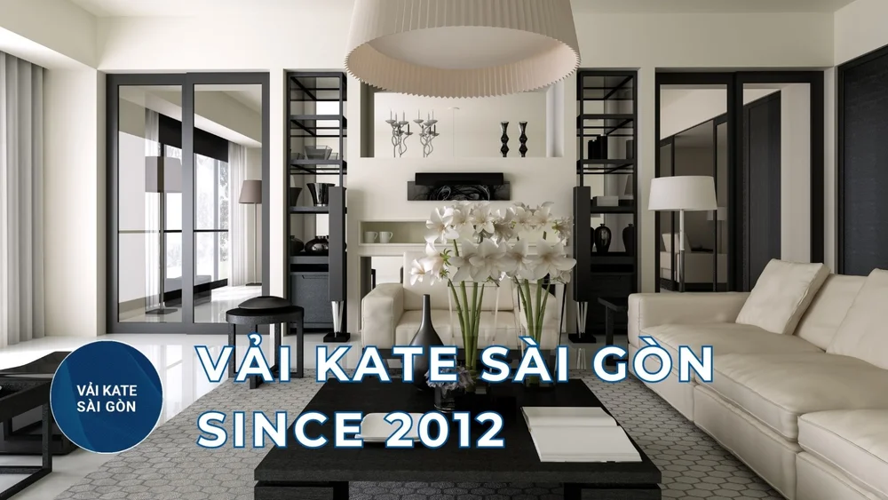 ỨNG DỤNG CỦA VẢI KATE TRONG TRANG TRÍ NỘI THẤT